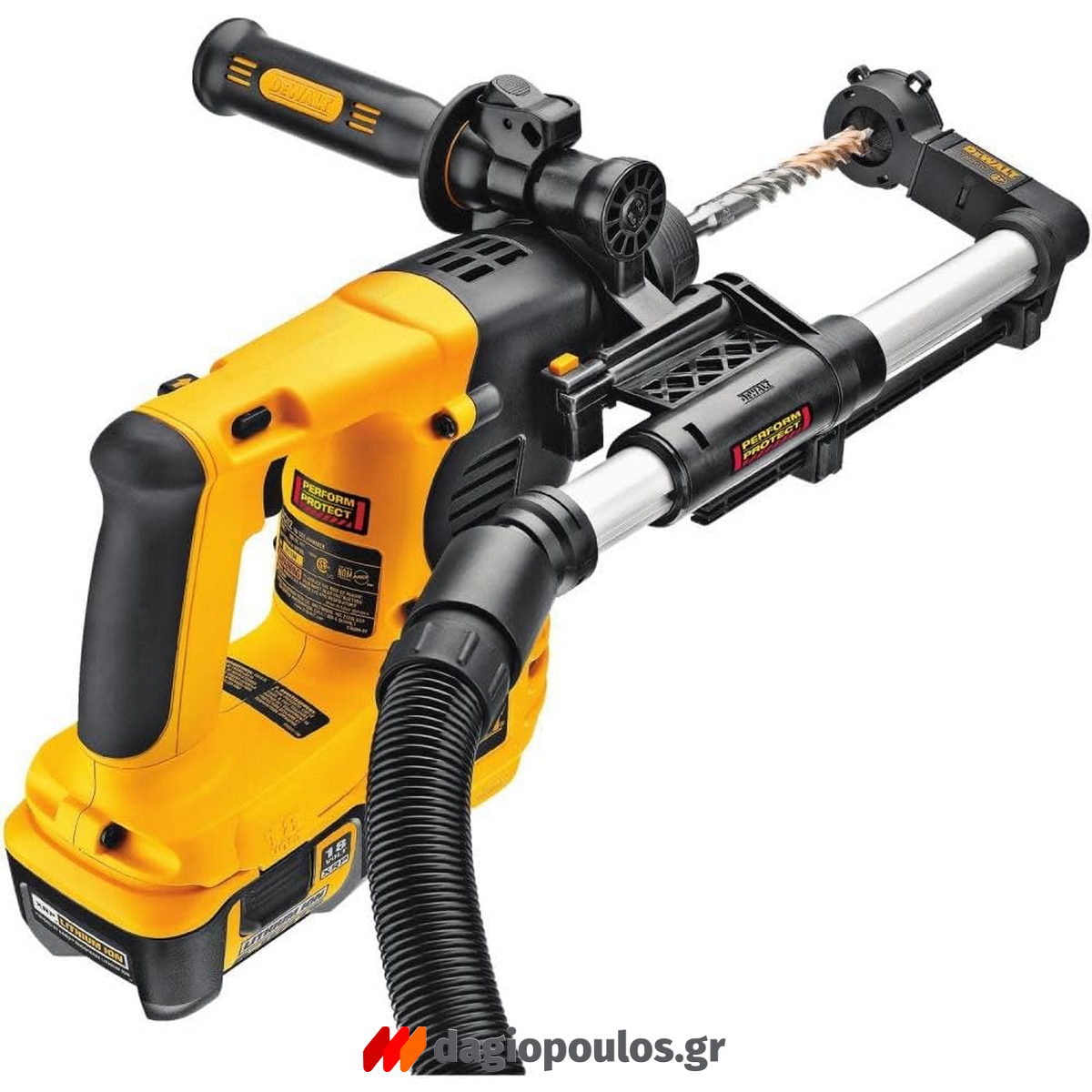 DeWalt D25301D-XJ Αναρροφητήρας (Απορροφητήρας) - Εξαγωγέας Σκόνης Για Δράπανα SDS