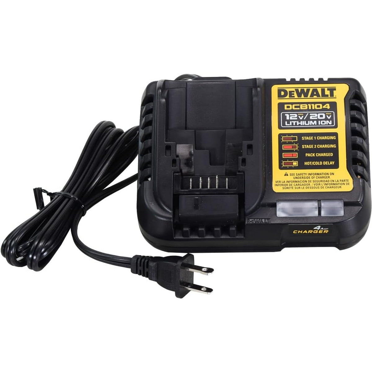 DeWalt DCB1104-QW Φορτιστής Μπαταριών 12-18V Li-Ion Powerstack