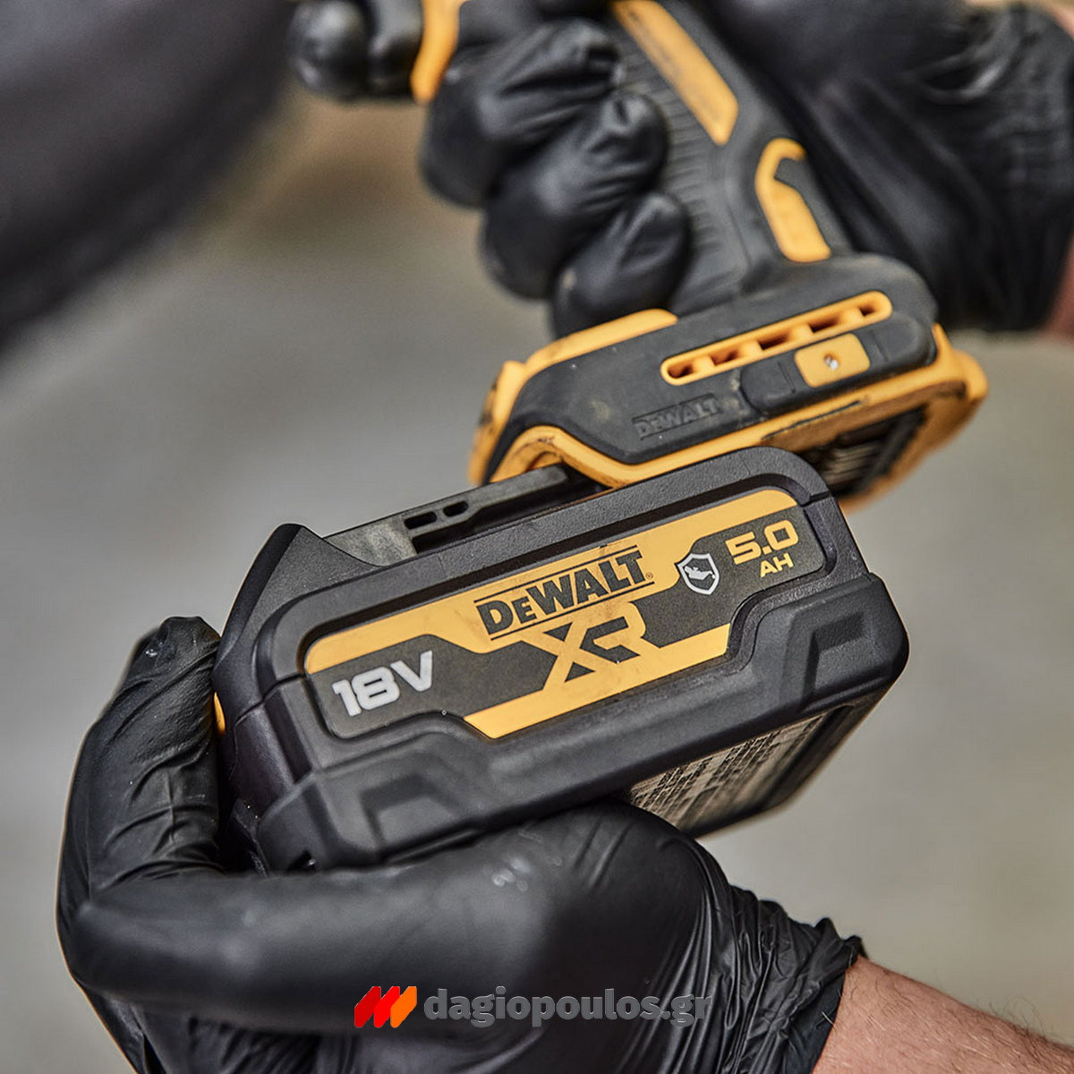 DeWalt DCB184G-XJ Επαναφορτιζόμενη Μπαταρία 18V Li-Ion XR 5.0Ah