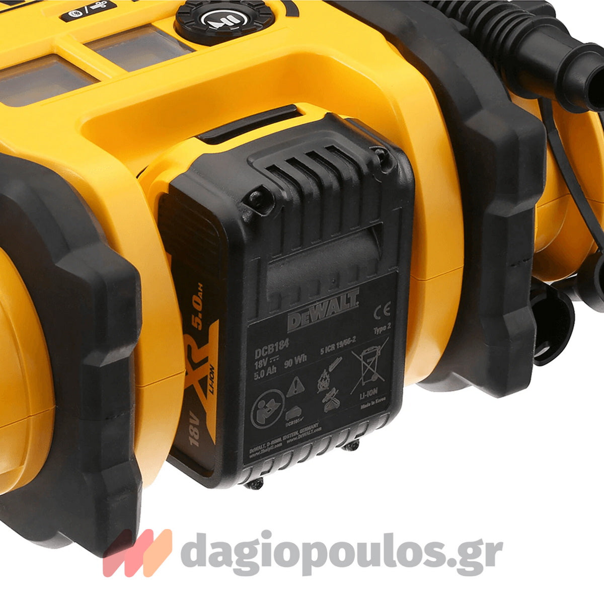 DeWalt DCC018N-XJ Αεροσυμπιεστής 3 Πηγών (Xωρίς Καλώδιο 230V και Μπαταρία) SOLO