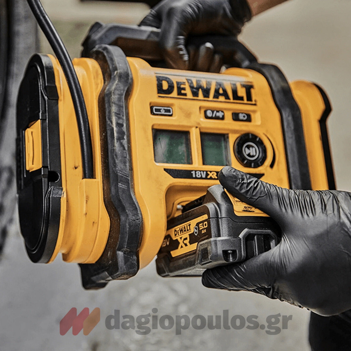 DeWalt DCC018N-XJ Αεροσυμπιεστής 3 Πηγών (Xωρίς Καλώδιο 230V και Μπαταρία) SOLO