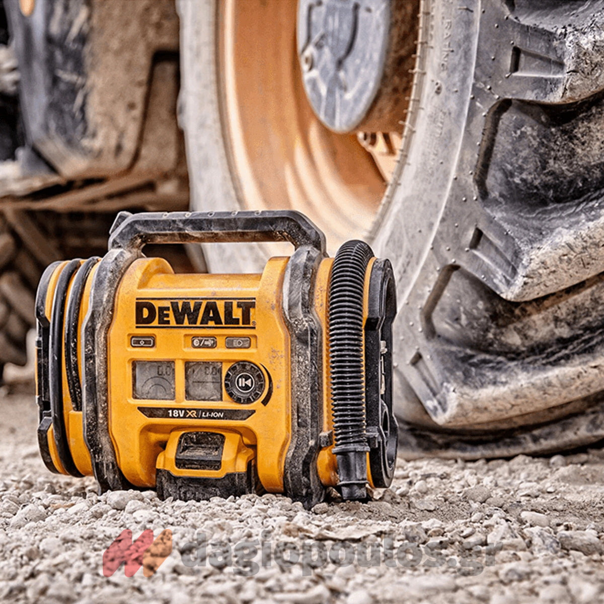 DeWalt DCC018N-XJ Αεροσυμπιεστής 3 Πηγών (Xωρίς Καλώδιο 230V και Μπαταρία) SOLO