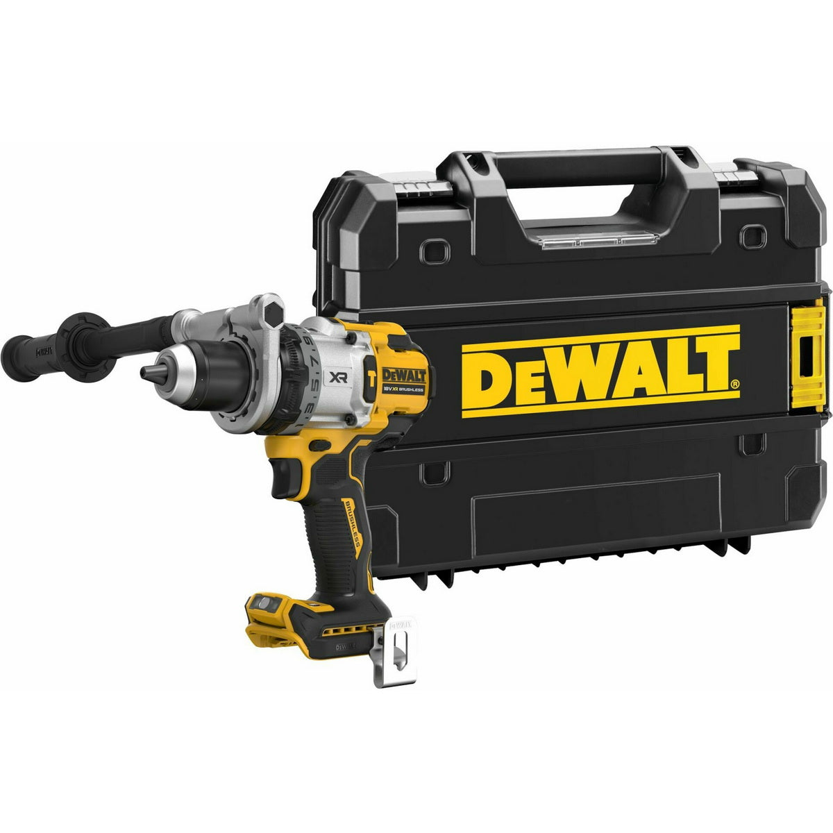 DeWalt DCD1007NT-XJ Brushless Δραπανοκατσάβιδο Κρουστικό Μπαταρίας 18V Li-Ion SOLO Με Βαλίτσα T-Stak