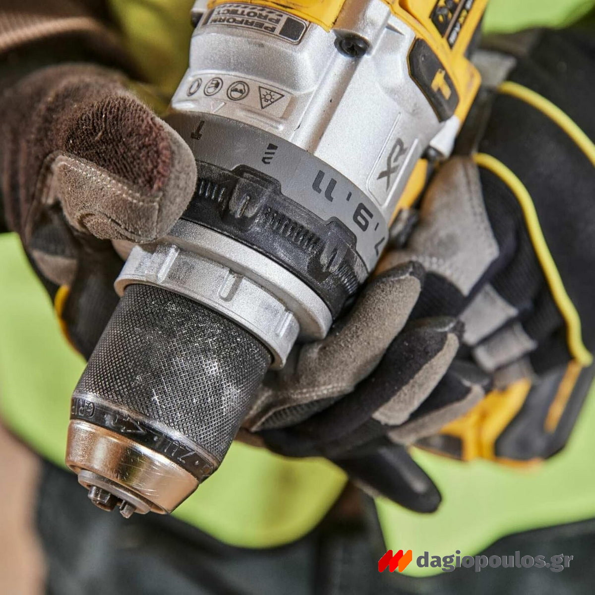 DeWalt DCD1007NT-XJ Brushless Δραπανοκατσάβιδο Κρουστικό Μπαταρίας 18V Li-Ion SOLO Με Βαλίτσα T-Stak