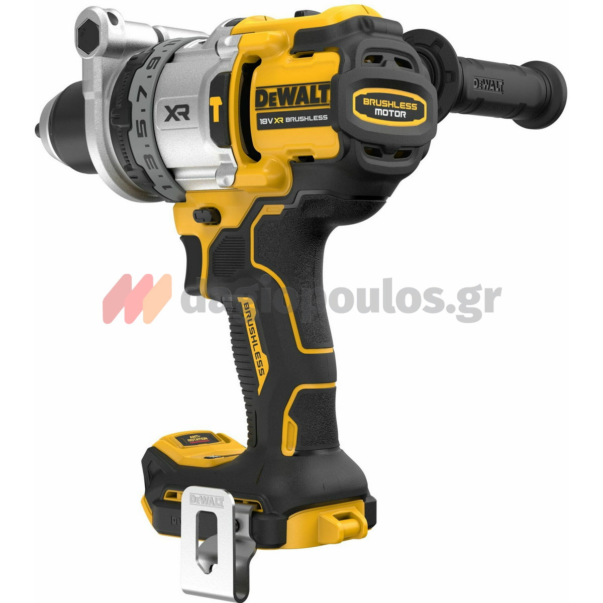DeWalt DCD1007NT-XJ Brushless Δραπανοκατσάβιδο Κρουστικό Μπαταρίας 18V Li-Ion SOLO Με Βαλίτσα T-Stak