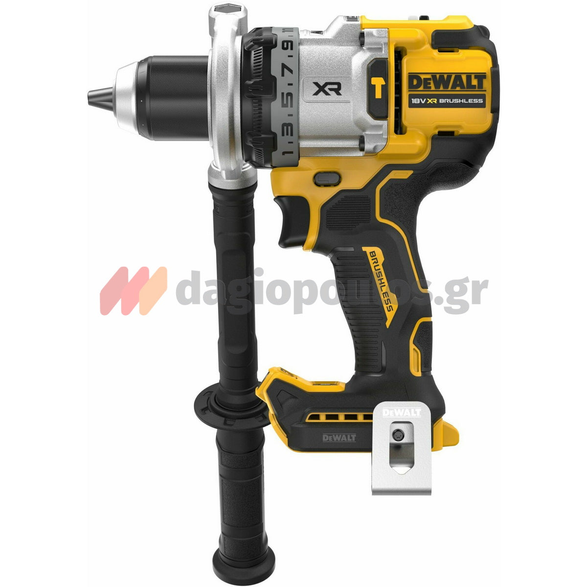 DeWalt DCD1007NT-XJ Brushless Δραπανοκατσάβιδο Κρουστικό Μπαταρίας 18V Li-Ion SOLO Με Βαλίτσα T-Stak