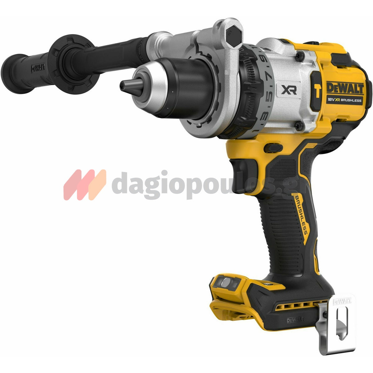 DeWalt DCD1007NT-XJ Brushless Δραπανοκατσάβιδο Κρουστικό Μπαταρίας 18V Li-Ion SOLO Με Βαλίτσα T-Stak