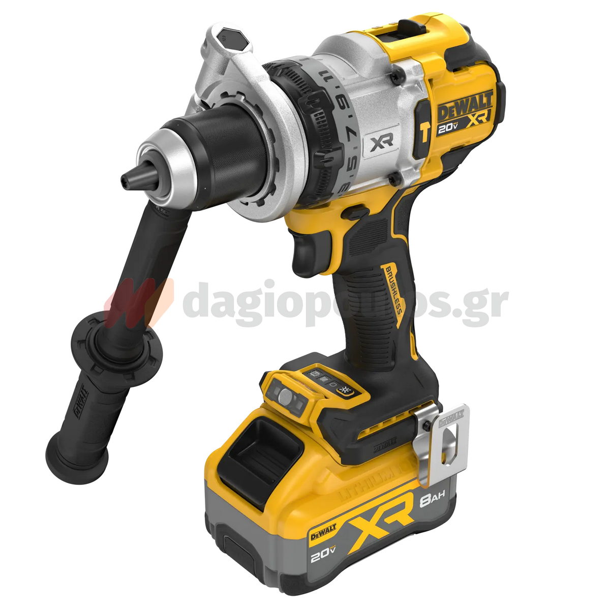 DeWalt DCD1007WW1T-QW Brushless Δραπανοκατσάβιδο Κρουστικό Μπαταρίας 18V Li-Ion Με Μπαταρία 8.0Ah - Φορτιστή - Βαλίτσα T-Stak