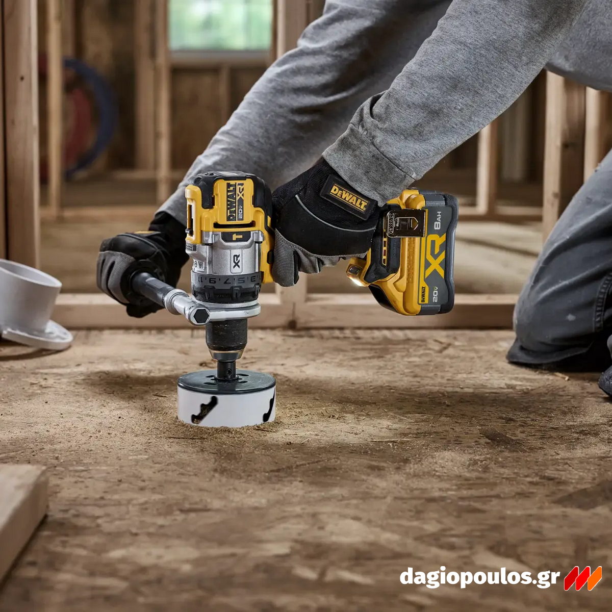 DeWalt DCD1007WW1T-QW Brushless Δραπανοκατσάβιδο Κρουστικό Μπαταρίας 18V Li-Ion Με Μπαταρία 8.0Ah - Φορτιστή - Βαλίτσα T-Stak