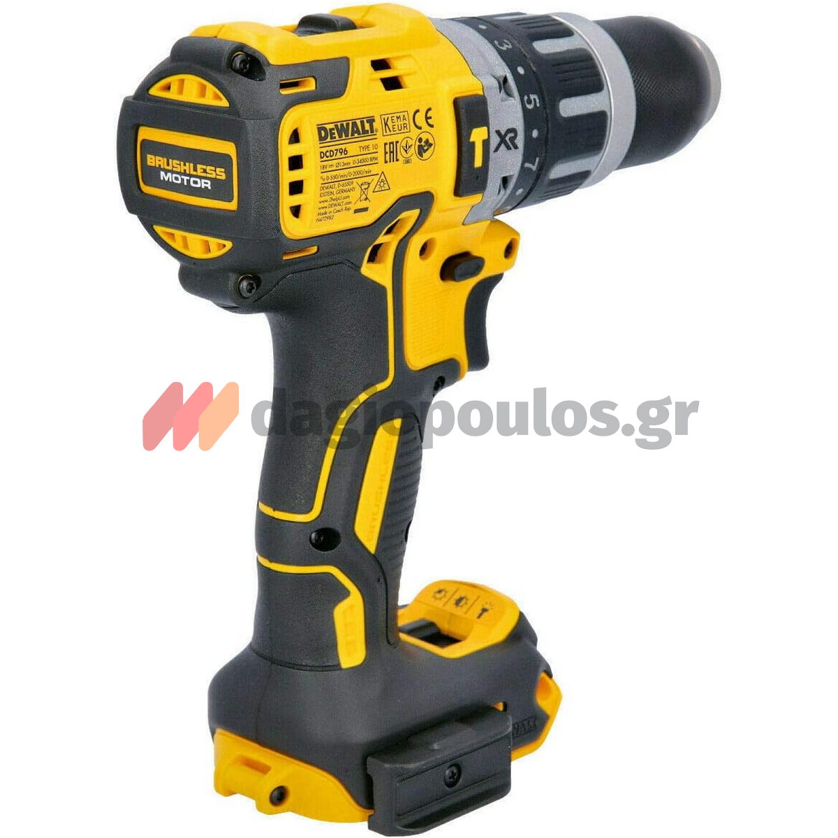 DeWalt DCK422P3T-QW Συλλογή Πνευματικό Πιστολέτο, Παλμικό Κατσαβίδι, Γωνιακός Τροχός, Κρουστικό Δραπανοκατσάβιδο 18V Li-Ion Με 3 Μπαταρίες 5.0Ah & 2 Βαλίτσες Tstak