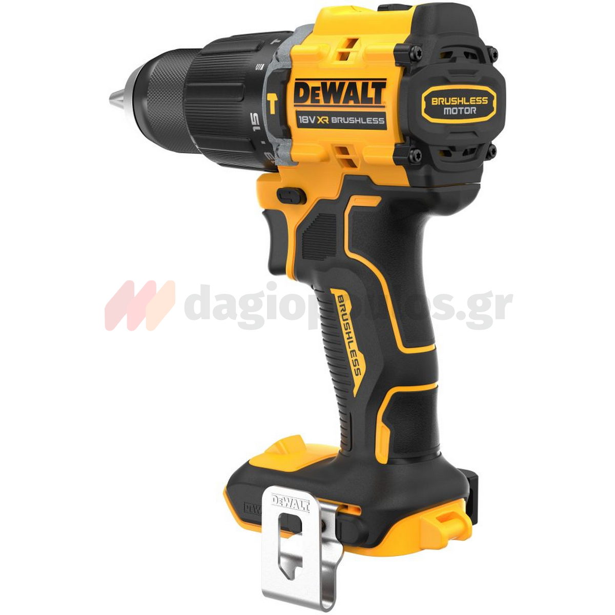 DeWalt DCD799NT-XJ Brushless Κρουστικό Δραπανοκατσάβιδο Μπαταρίας 18V Li-Ion 74Nm Με Βαλίτσα T-Stak