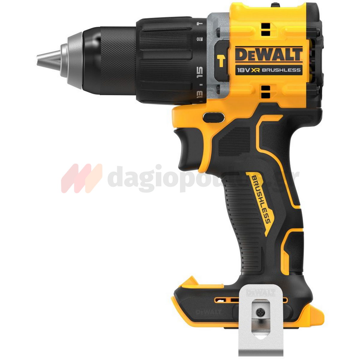 DeWalt DCD799NT-XJ Brushless Κρουστικό Δραπανοκατσάβιδο Μπαταρίας 18V Li-Ion 74Nm Με Βαλίτσα T-Stak