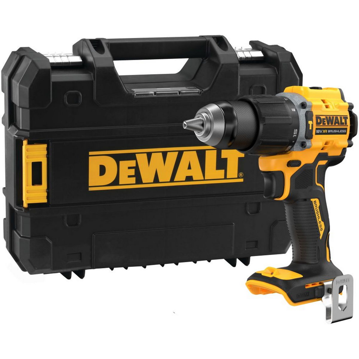 DeWalt DCD799NT-XJ Brushless Κρουστικό Δραπανοκατσάβιδο Μπαταρίας 18V Li-Ion 74Nm Με Βαλίτσα T-Stak