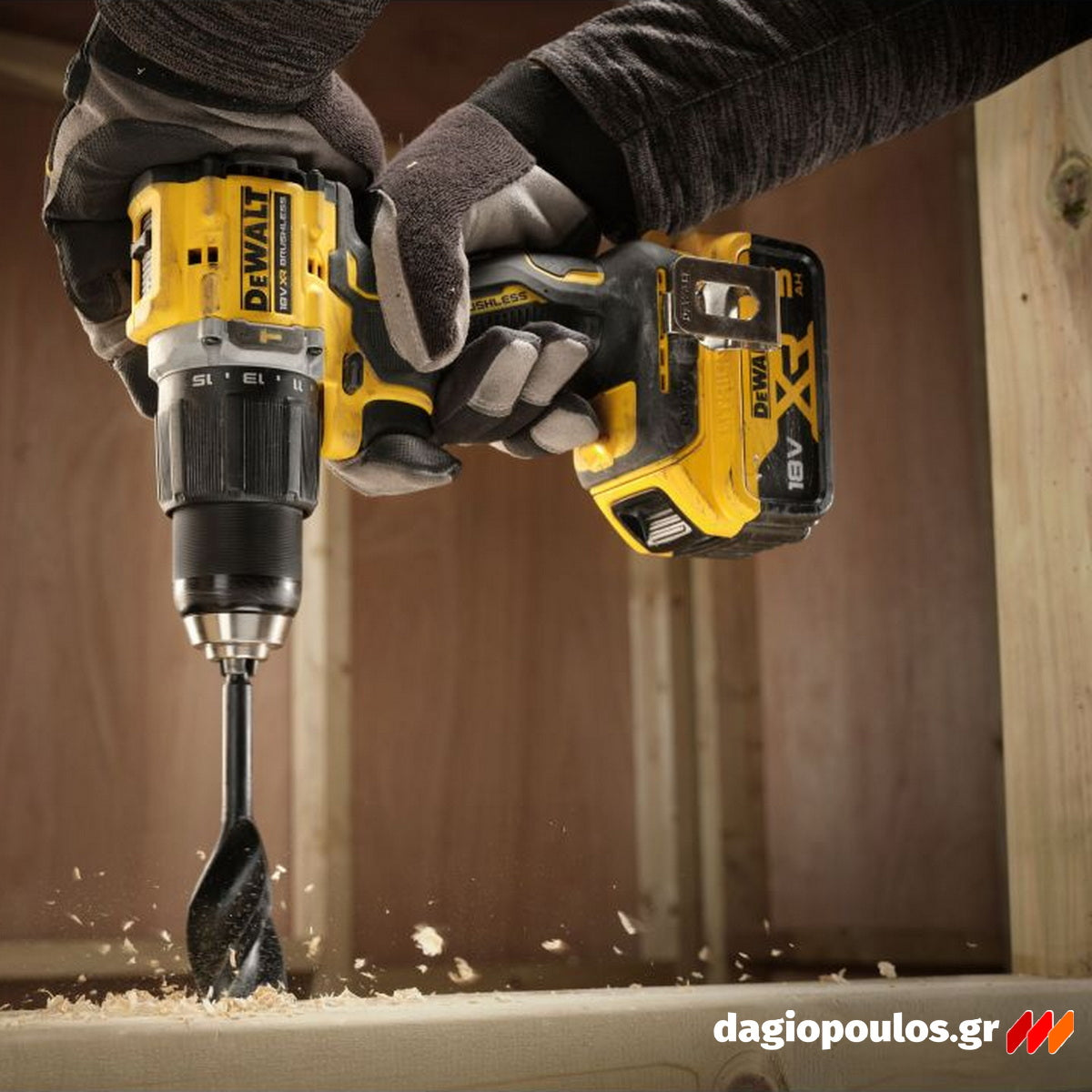 DeWalt DCD799NT-XJ Brushless Κρουστικό Δραπανοκατσάβιδο Μπαταρίας 18V Li-Ion 74Nm Με Βαλίτσα T-Stak