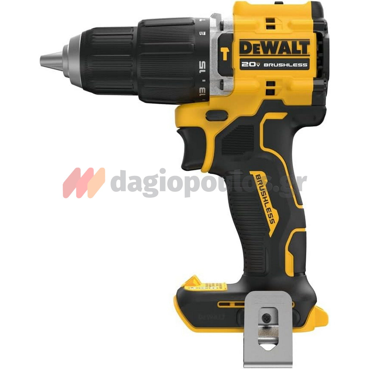DeWalt DCD799N-XJ Brushless Κρουστικό Δραπανοκατσάβιδο Μπαταρίας 18V Li-Ion 74Nm SOLO