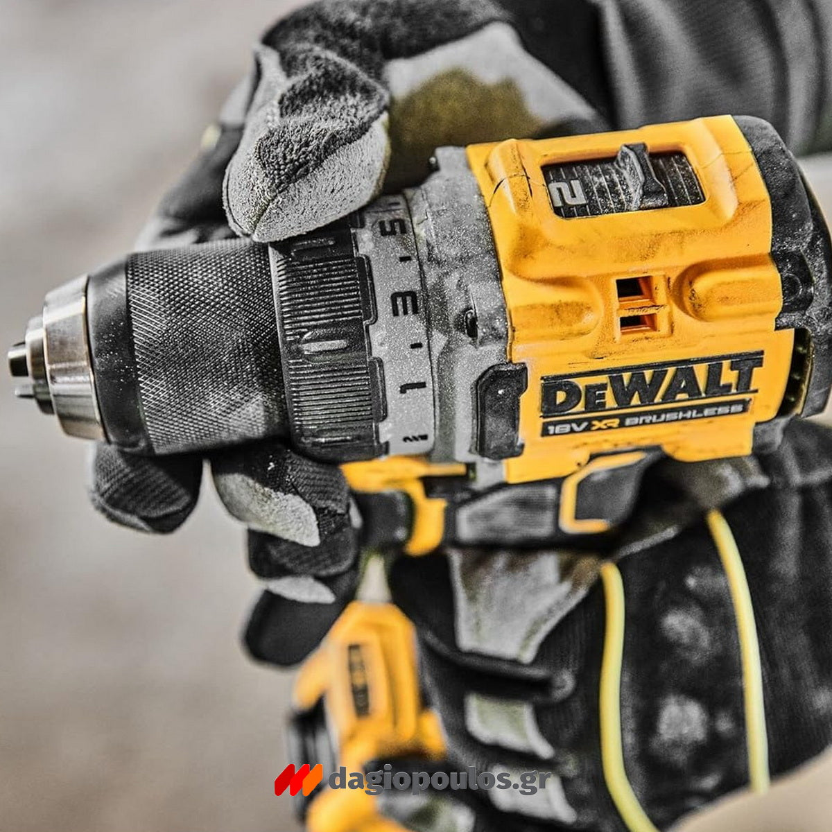 DeWalt DCD800H2T-QW Brushless Δραπανοκατσάβιδο Μπαταρίας 18V Li-Ion Με 2 Μπαταρίες 5.0Ah & Βαλίτσα T-Stak