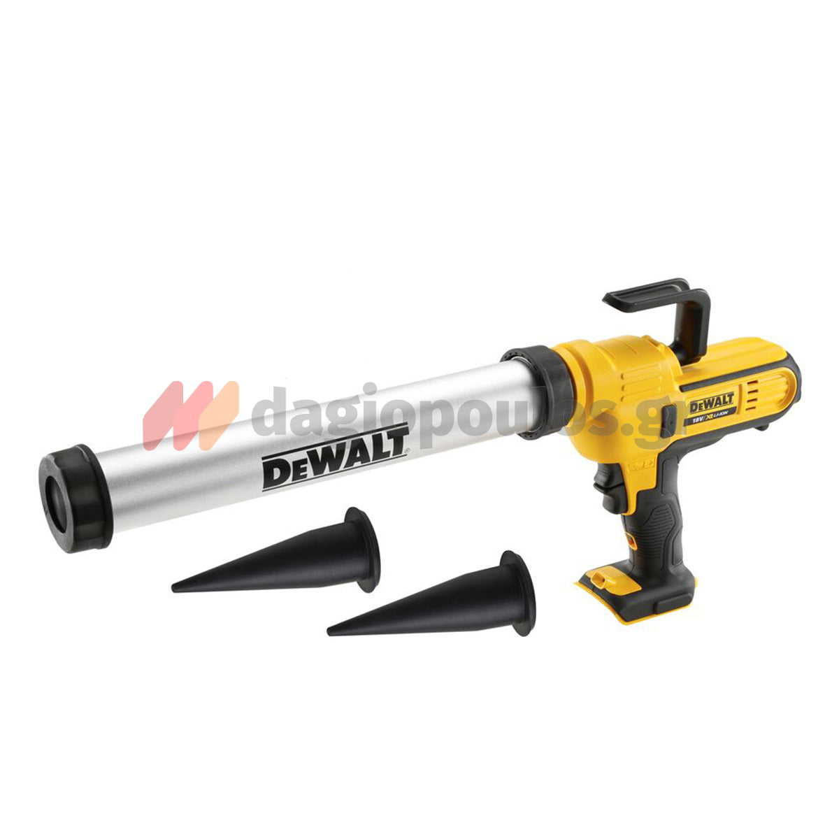 DeWalt DCE580D1-QW Πιστόλι Σιλικόνης Μπαταρίας 18V Li-Ion 310-600ml Με Μπαταρία 2.0Ah