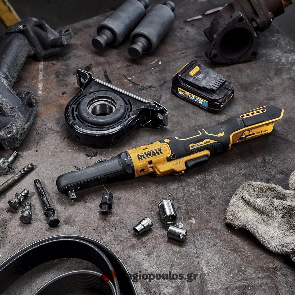 DeWalt DCF510N Brushless Καστάνια Μπαταρίας 18V Li-Ion 1/2" 3/8" SOLO
