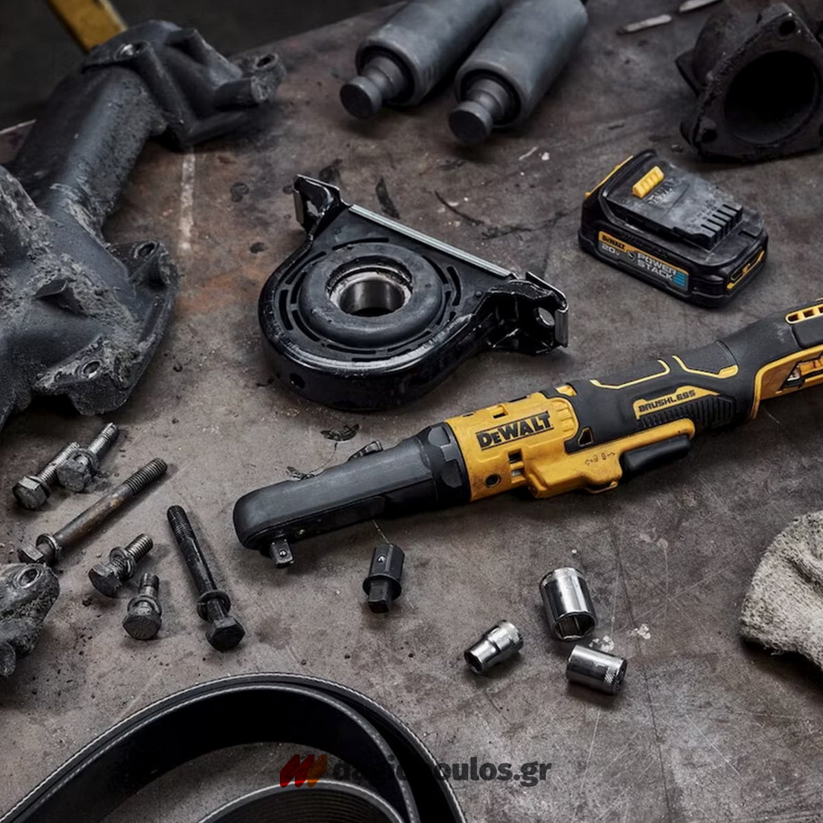 DeWalt DCF510N Brushless Καστάνια Μπαταρίας 18V Li-Ion 1/2" 3/8" SOLO