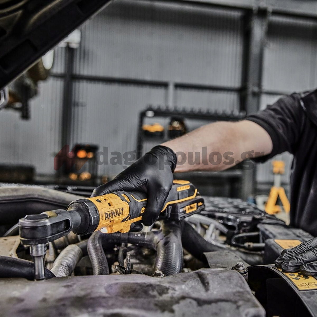 DeWalt DCF512D1QW Brushless Καστάνια Μπαταρίας 18V Li-Ion 12" 95NMm Με Μπαταρία 2.0Ah & Τσάντα Μεταφοράς