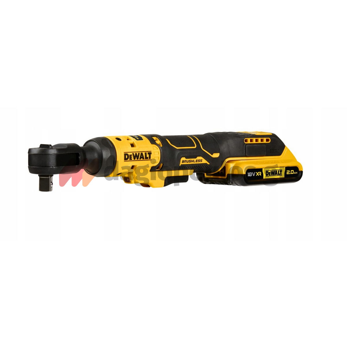 DeWalt DCF512D1QW Brushless Καστάνια Μπαταρίας 18V Li-Ion 12" 95NMm Με Μπαταρία 2.0Ah & Τσάντα Μεταφοράς