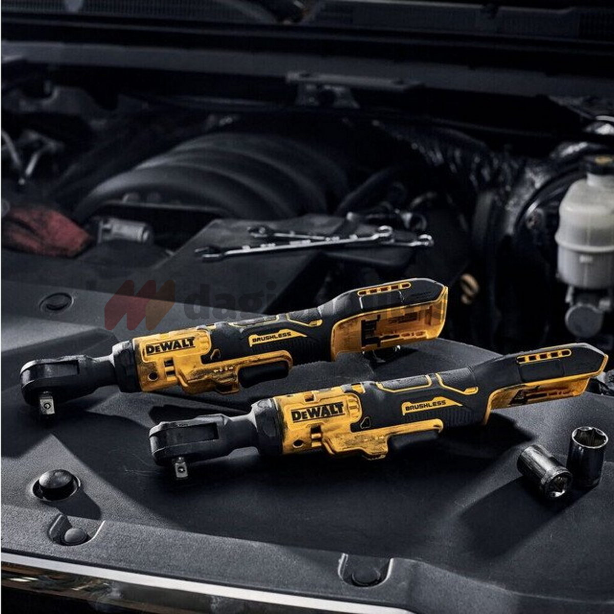 DeWalt DCF512D1QW Brushless Καστάνια Μπαταρίας 18V Li-Ion 12" 95NMm Με Μπαταρία 2.0Ah & Τσάντα Μεταφοράς