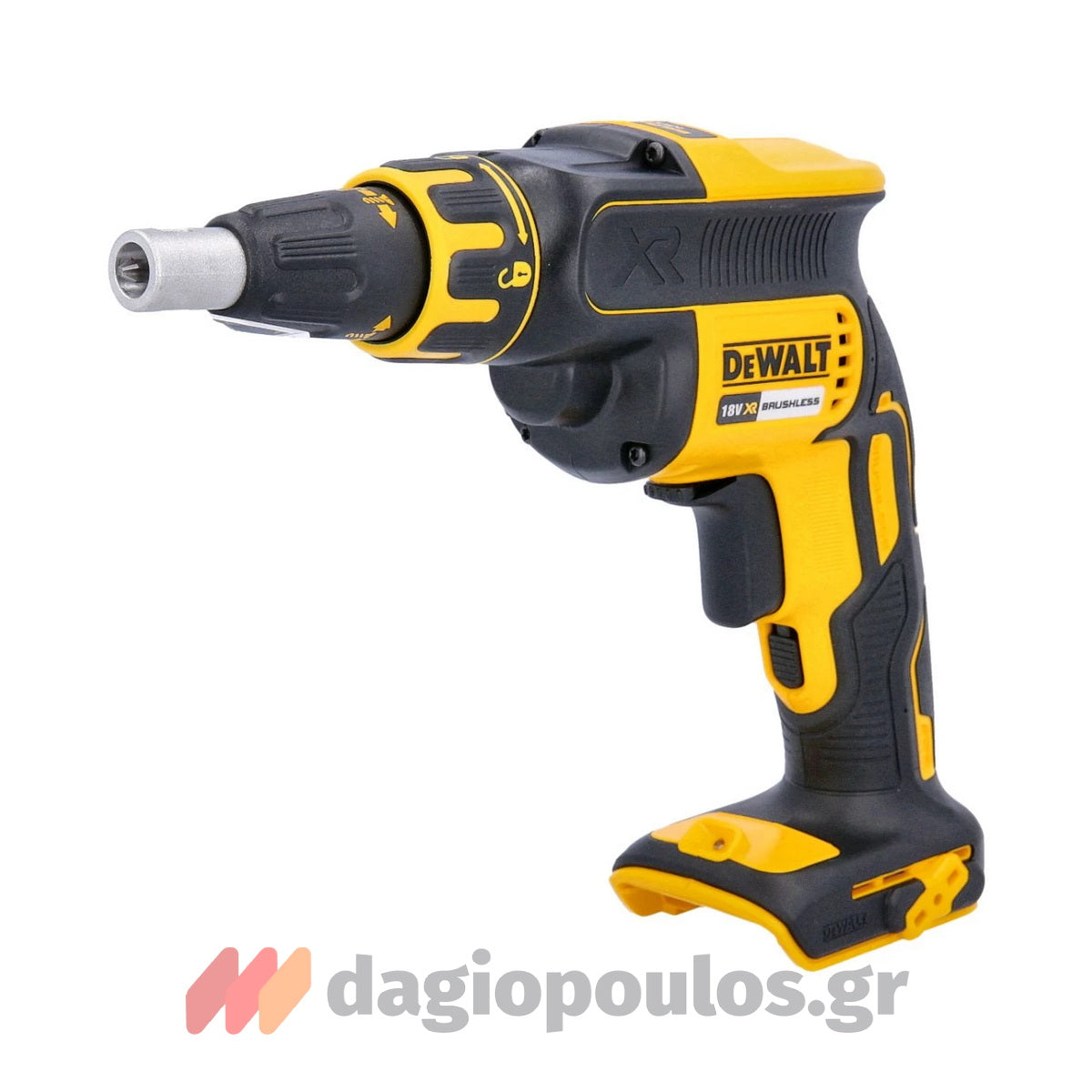 DeWalt DCK308DM-QW Brushless Συλλογή Πνευματικό Πιστολέτο, Κατσαβίδι Γυψοσανίδας, Γωνιακός Τροχός 18V Li-Ion Με 2 Μπαταρίες & Τσάντα