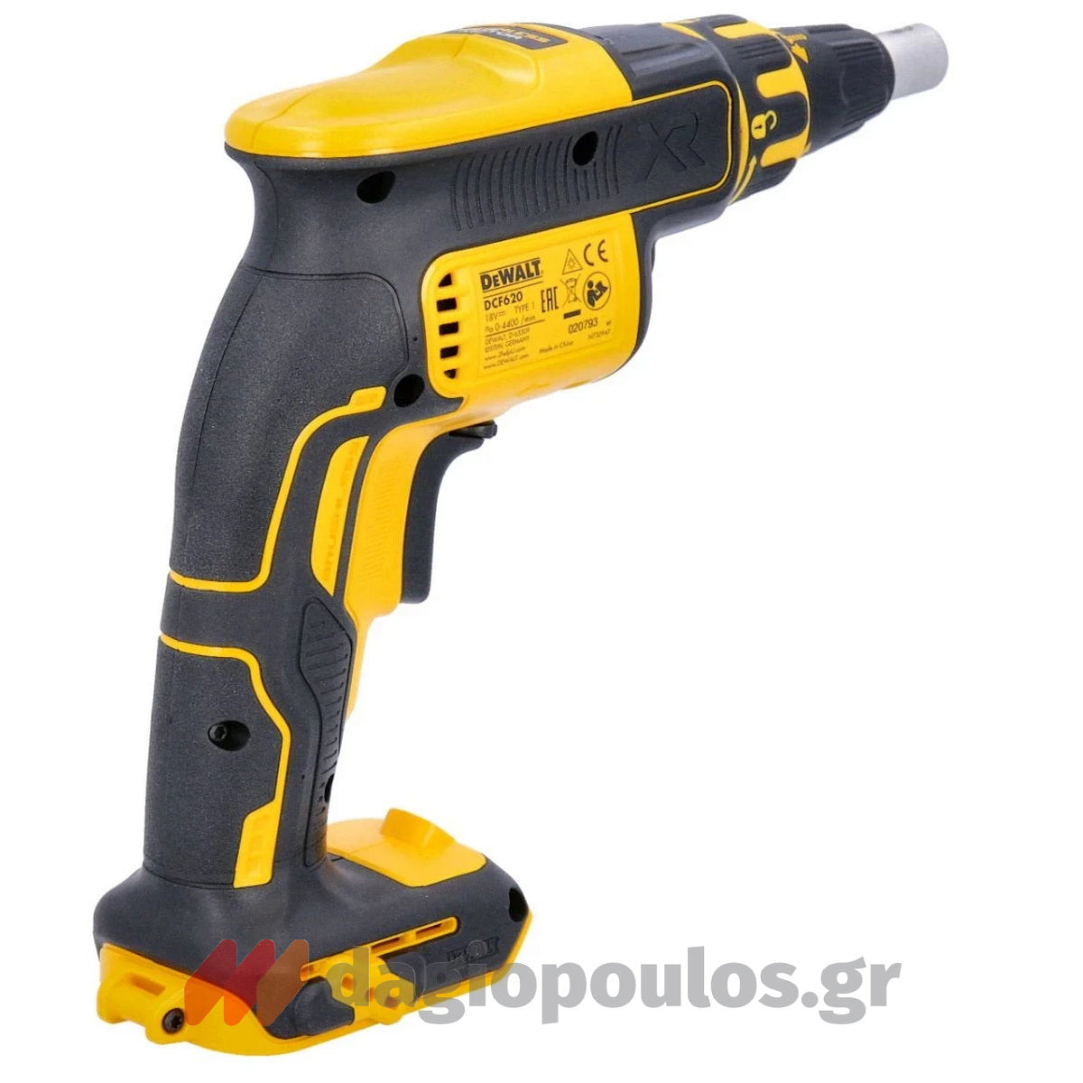 DeWalt DCF620P2K Brushless Κατσαβίδι Γυψοσανίδας Μπαταρίας 18V Li-Ion Με 2 Μπαταρίες 5.0Ah & Βαλίτσα T-Stak