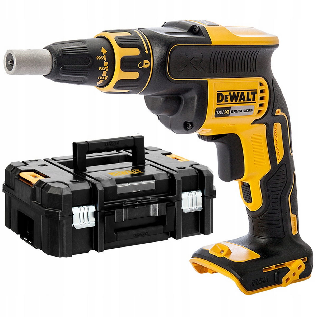DeWalt DCF620NT Brushless Κατσαβίδι Γυψοσανίδας Μπαταρίας 18V Li-Ion SOLO Με Βαλίτσα T-Stak
