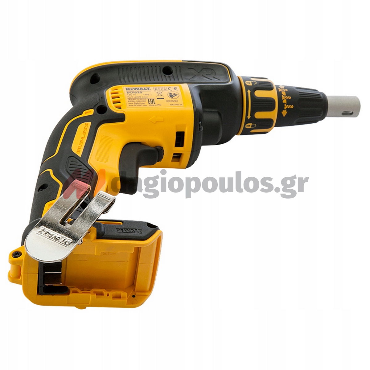 DeWalt DCF620NT Brushless Κατσαβίδι Γυψοσανίδας Μπαταρίας 18V Li-Ion SOLO Με Βαλίτσα T-Stak