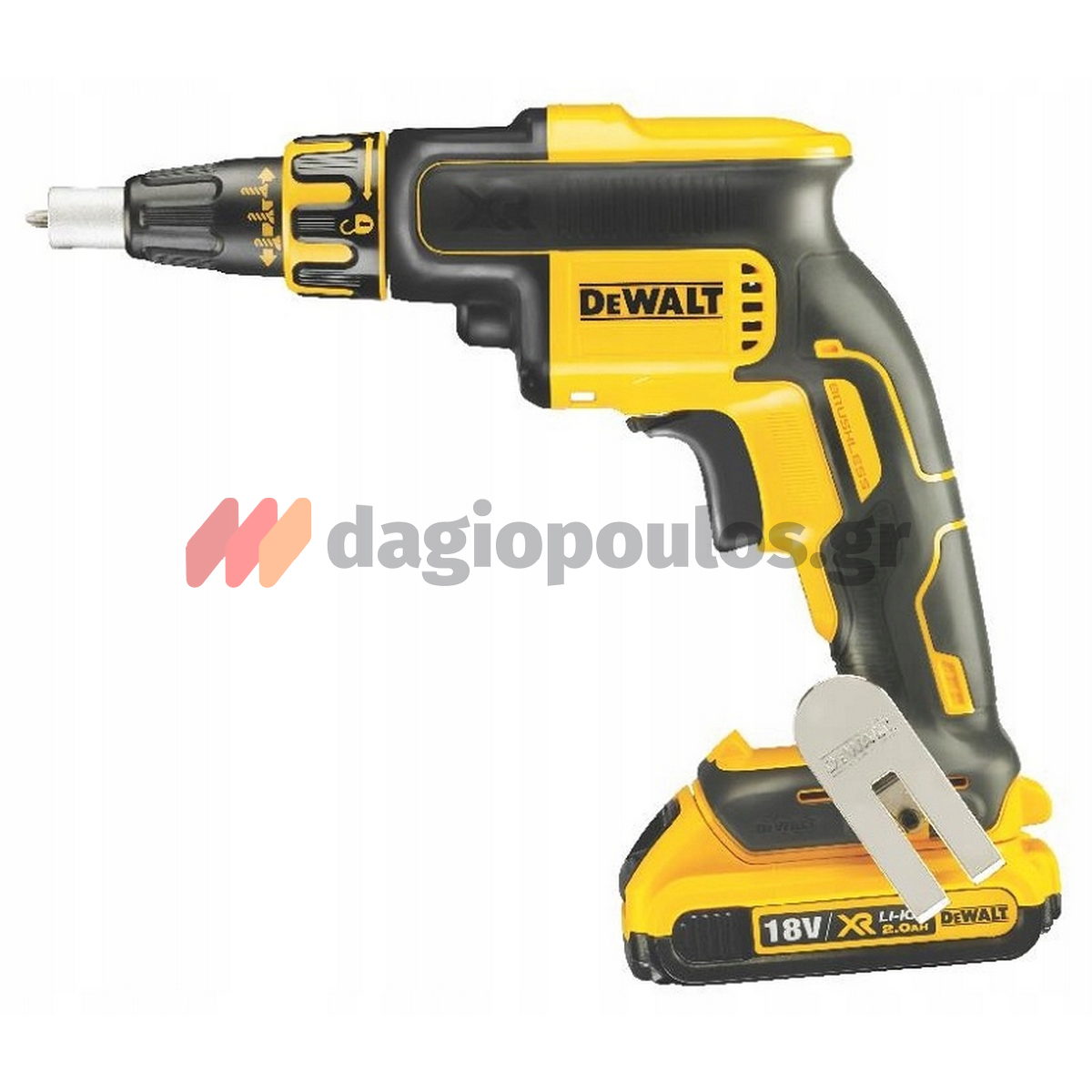 DeWalt DCF620NT Brushless Κατσαβίδι Γυψοσανίδας Μπαταρίας 18V Li-Ion SOLO Με Βαλίτσα T-Stak