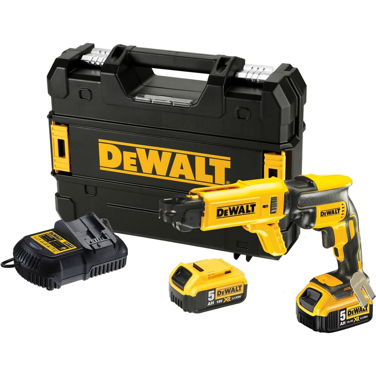 DeWalt DCF620P2K Brushless Κατσαβίδι Γυψοσανίδας Μπαταρίας 18V Li-Ion Με 2 Μπαταρίες 5.0Ah & Βαλίτσα T-Stak