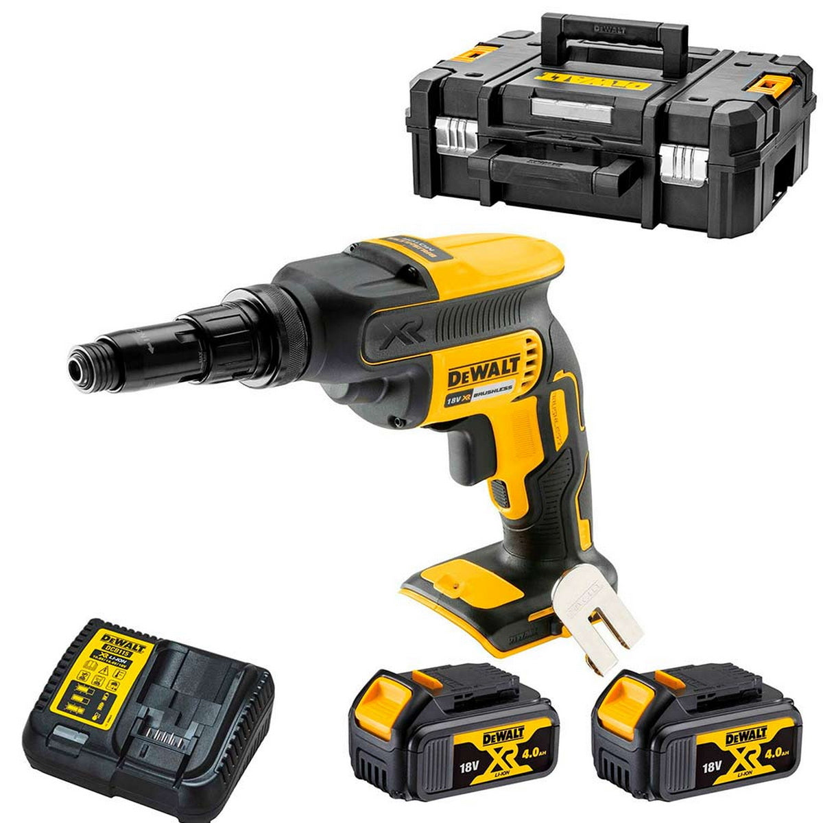 DeWalt DCF622NΤ Brushless Κατσαβίδι Γυψοσανίδας-Μεταλλικών Κατασκευών Μπαταρίας 18V Li-Ion XR SOLO Με Βαλίτσα T-Stak