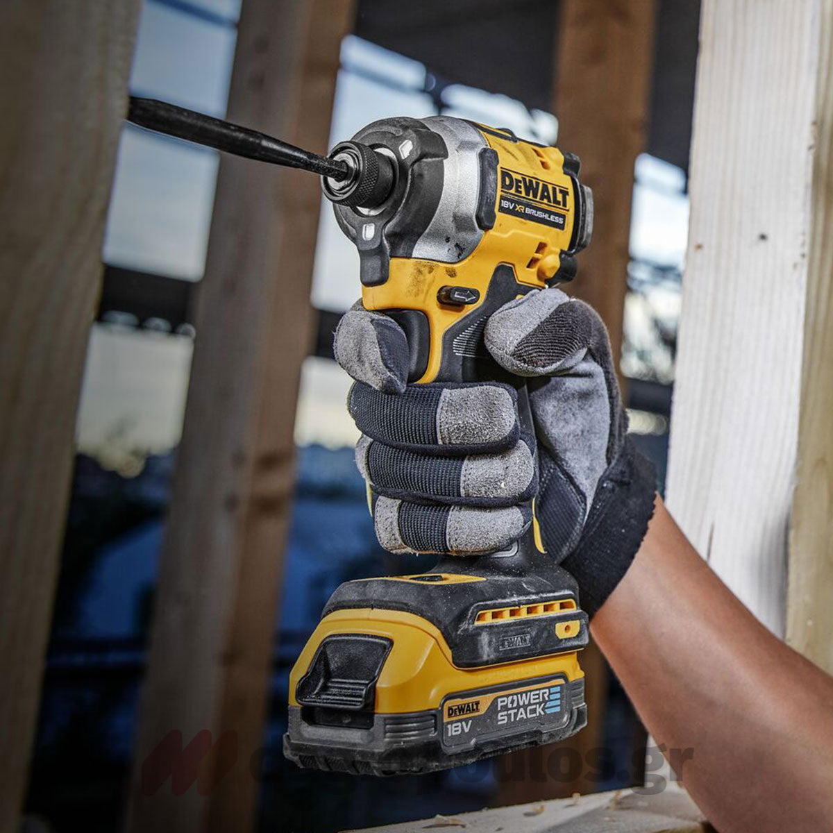 DeWalt DCK2062L2T Brushless Σετ Κρουστικό Δραπανοκατσάβιδο & Παλμικό Κατσαβίδι 18V Li-Ion Με 2 Μπαταρίες 3.0Ah & Βαλίτσα T-Stak