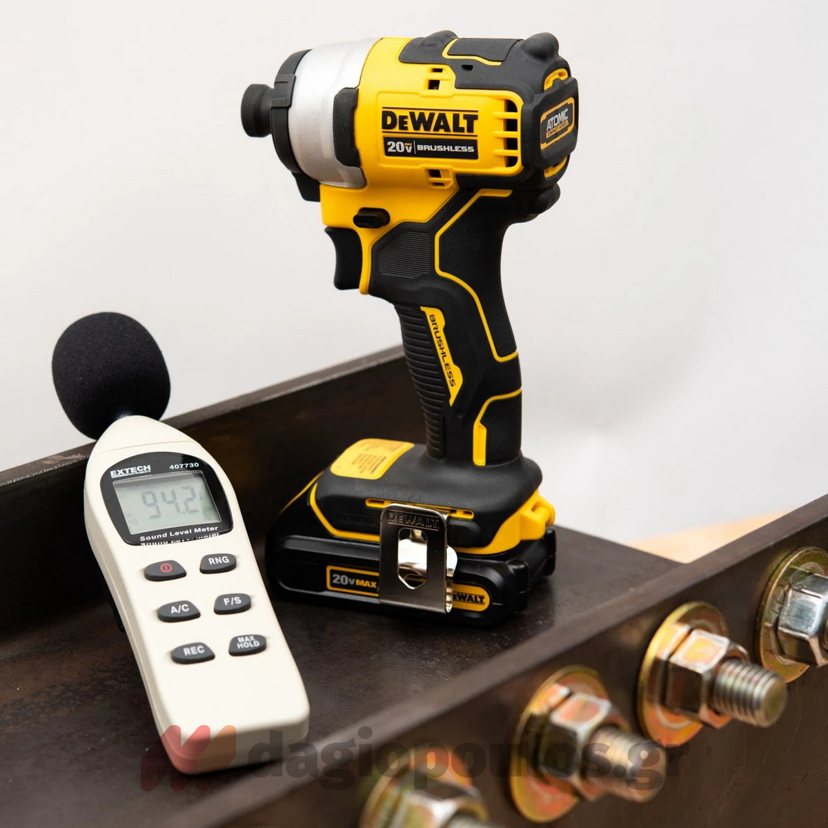 DeWalt DCF809D2T-QW Brushless Παλμικό Κατσαβίδι Μπαταρίας 18V Li-Ion Με 2 Μπαταρίες 2.0Ah & Βαλίτσα T-Stak