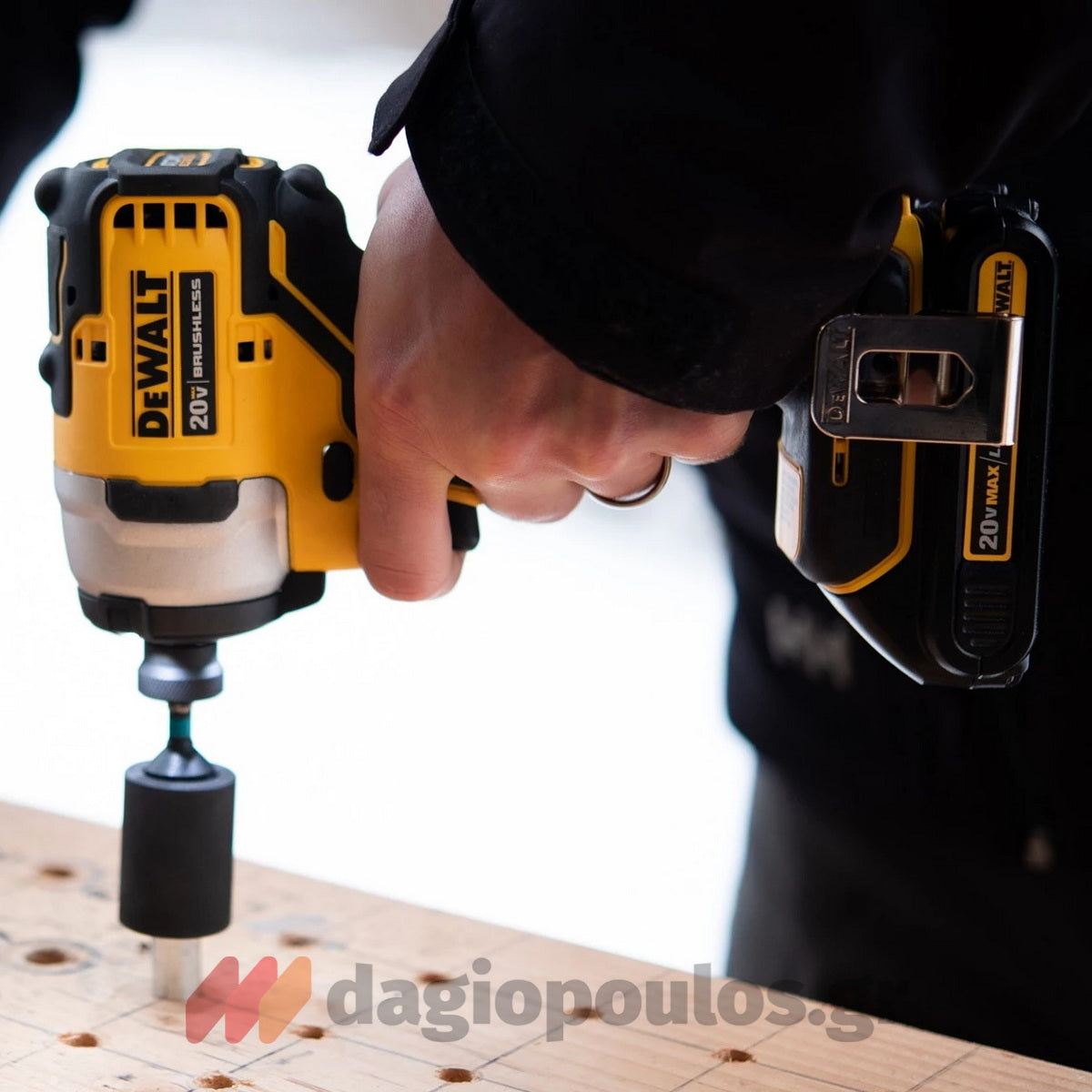 DeWalt DCF809L2T Brushless Παλμικό Κατσαβίδι Μπαταρίας 18V Li-Ion Με 2 Μπαταρίες 3.0Ah & Βαλίτσα T-Stak