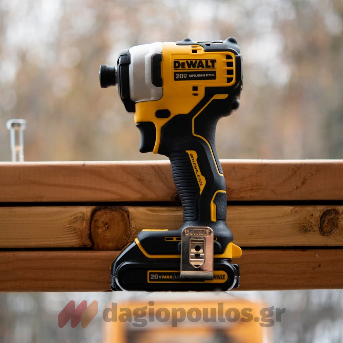 DeWalt DCF809L2T Brushless Παλμικό Κατσαβίδι Μπαταρίας 18V Li-Ion Με 2 Μπαταρίες 3.0Ah & Βαλίτσα T-Stak
