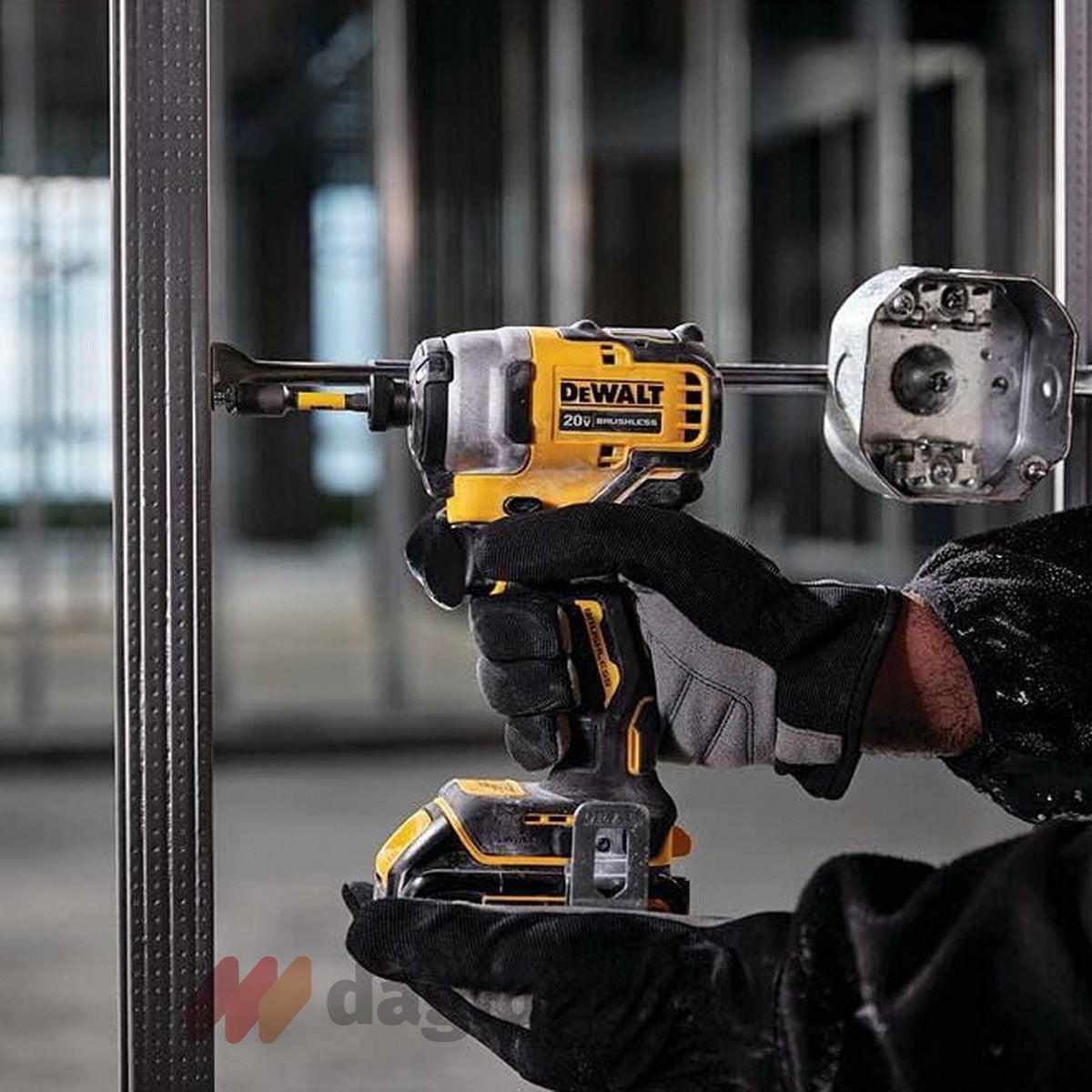 DeWalt DCF809D2T-QW Brushless Παλμικό Κατσαβίδι Μπαταρίας 18V Li-Ion Με 2 Μπαταρίες 2.0Ah & Βαλίτσα T-Stak