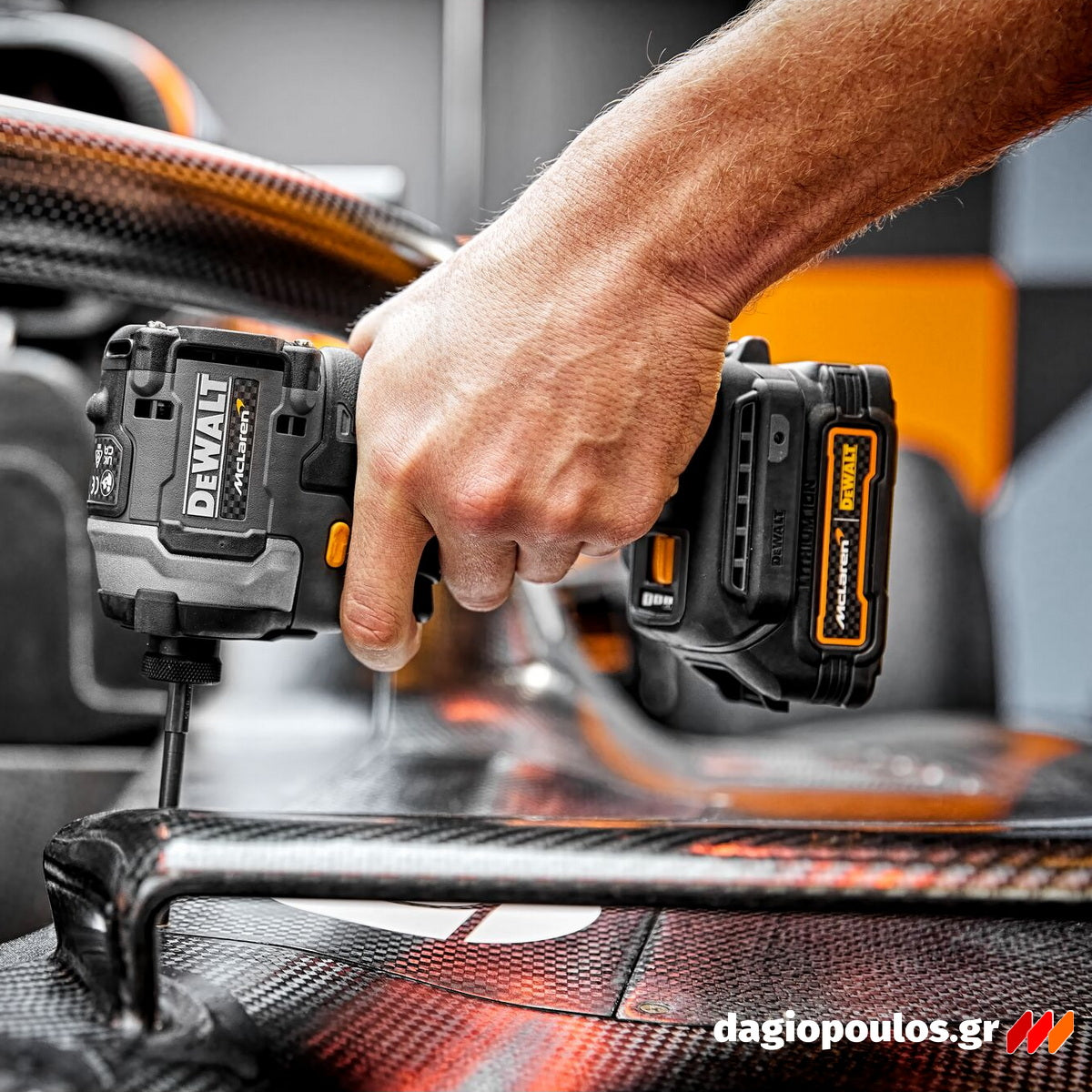 DeWalt McLaren DCF85ME2GT-QW Brushless Παλμικό Κατσαβίδι Μπαταρίας 18V Li-Ion Με 2 Μπαταρίες 1.7Ah & Βαλίτσα ΣΥΛΛΕΚΤΙΚΟ