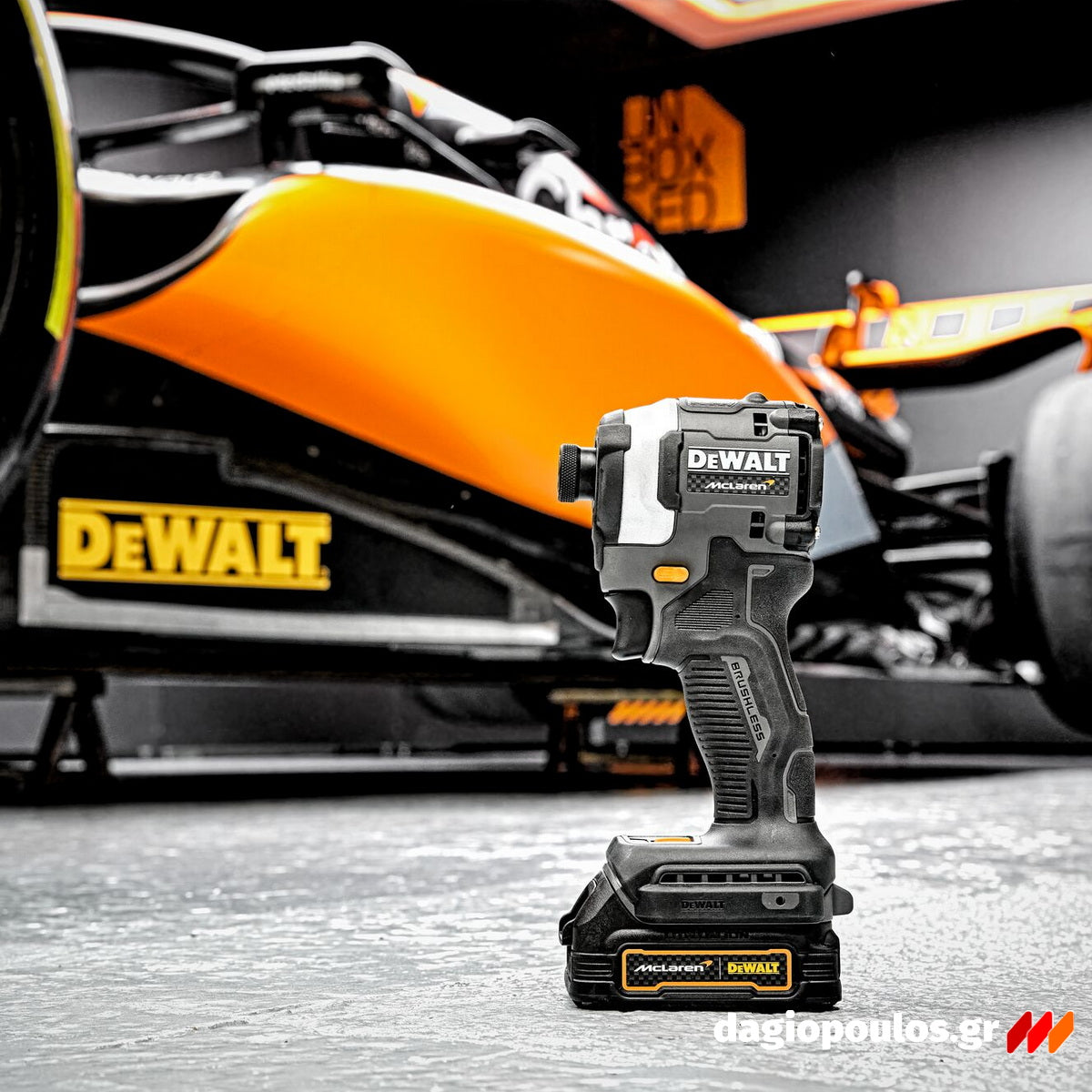 DeWalt McLaren DCF85ME2GT-QW Brushless Παλμικό Κατσαβίδι Μπαταρίας 18V Li-Ion Με 2 Μπαταρίες 1.7Ah & Βαλίτσα ΣΥΛΛΕΚΤΙΚΟ