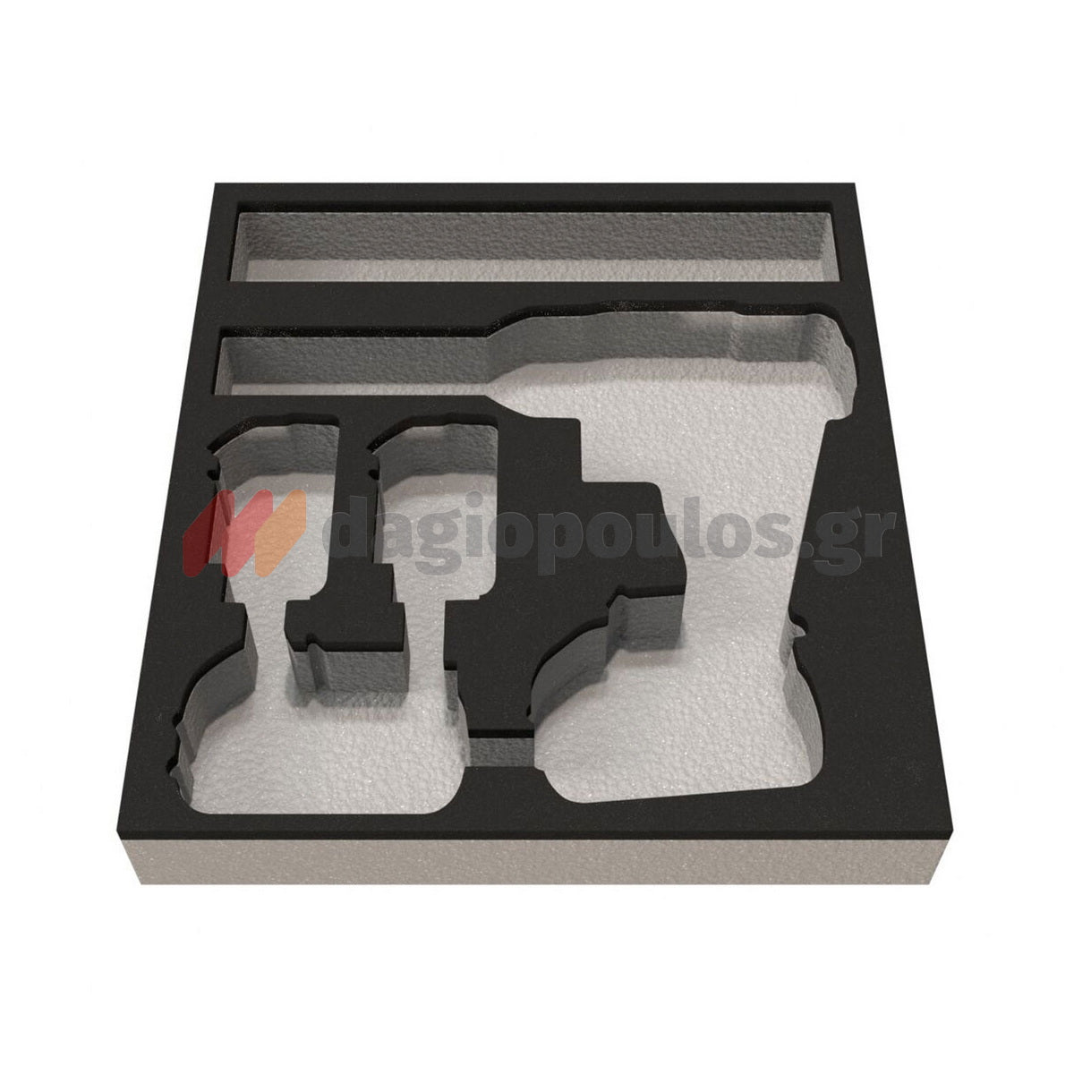 DeWalt DCF900P2G-QW Brushless Μπουλονόκλειδο Μπαταρίας 18V Li-Ion XR 1/2" 1898Nm Με 2 Μπαταρίες 5.0Ah Powerstack & Βάση & Ελαστικό Κέλυφος Προστασίας