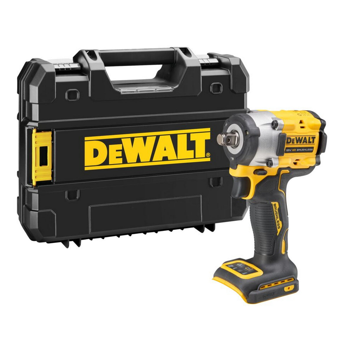 DeWalt DCF921NT-XJ Brushless Μπουλονόκλειδο Μπαταρίας 18V Li-Ion 1/2" 612Nm SOLO & Βαλίτσα T-Stak