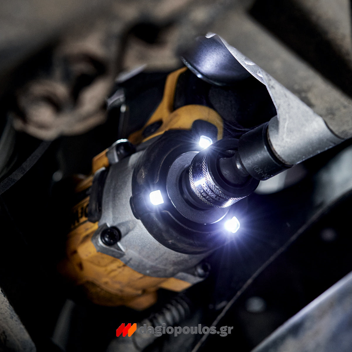 DeWalt DCF921NT-XJ Brushless Μπουλονόκλειδο Μπαταρίας 18V Li-Ion 1/2" 612Nm SOLO & Βαλίτσα T-Stak