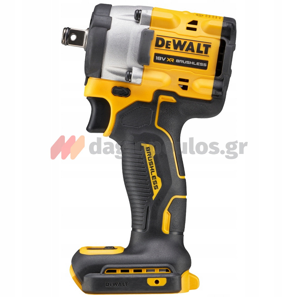 DeWalt DCF921NT-XJ Brushless Μπουλονόκλειδο Μπαταρίας 18V Li-Ion 1/2" 612Nm SOLO & Βαλίτσα T-Stak