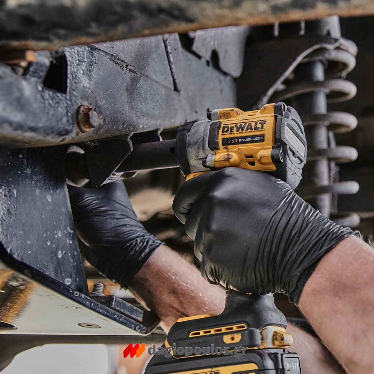 DeWalt DCF921NT-XJ Brushless Μπουλονόκλειδο Μπαταρίας 18V Li-Ion 1/2" 612Nm SOLO & Βαλίτσα T-Stak