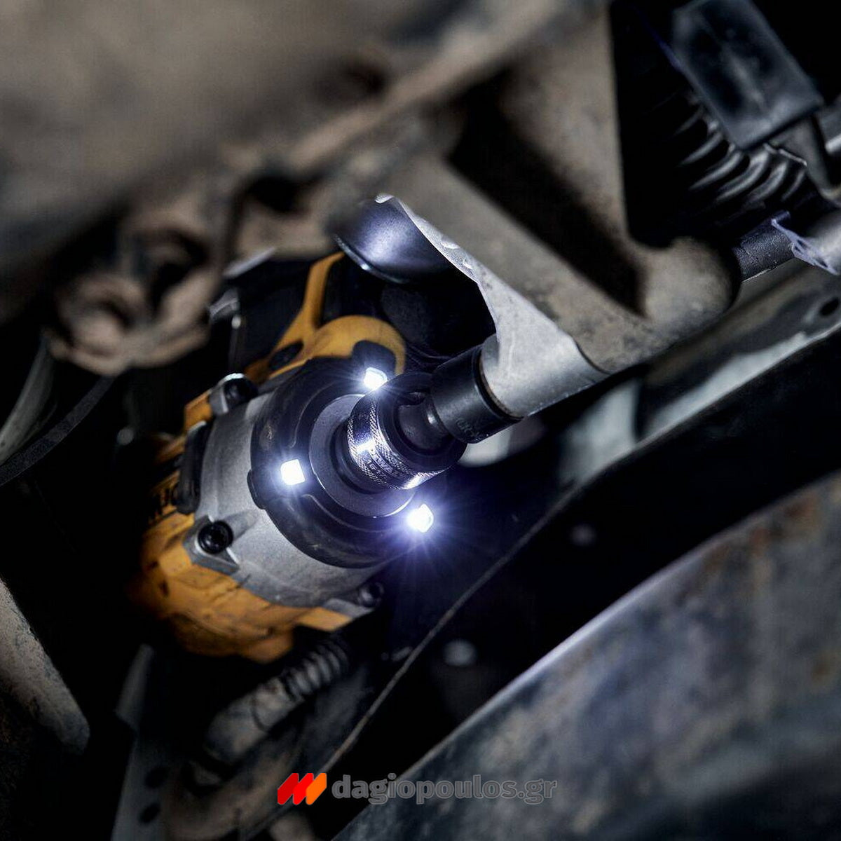 DeWalt DCF922NT Brushless Μπουλονόκλειδο Μπαταρίας 18V Li-Ion 1/2" SOLO Με Βαλίτσα T-Stak