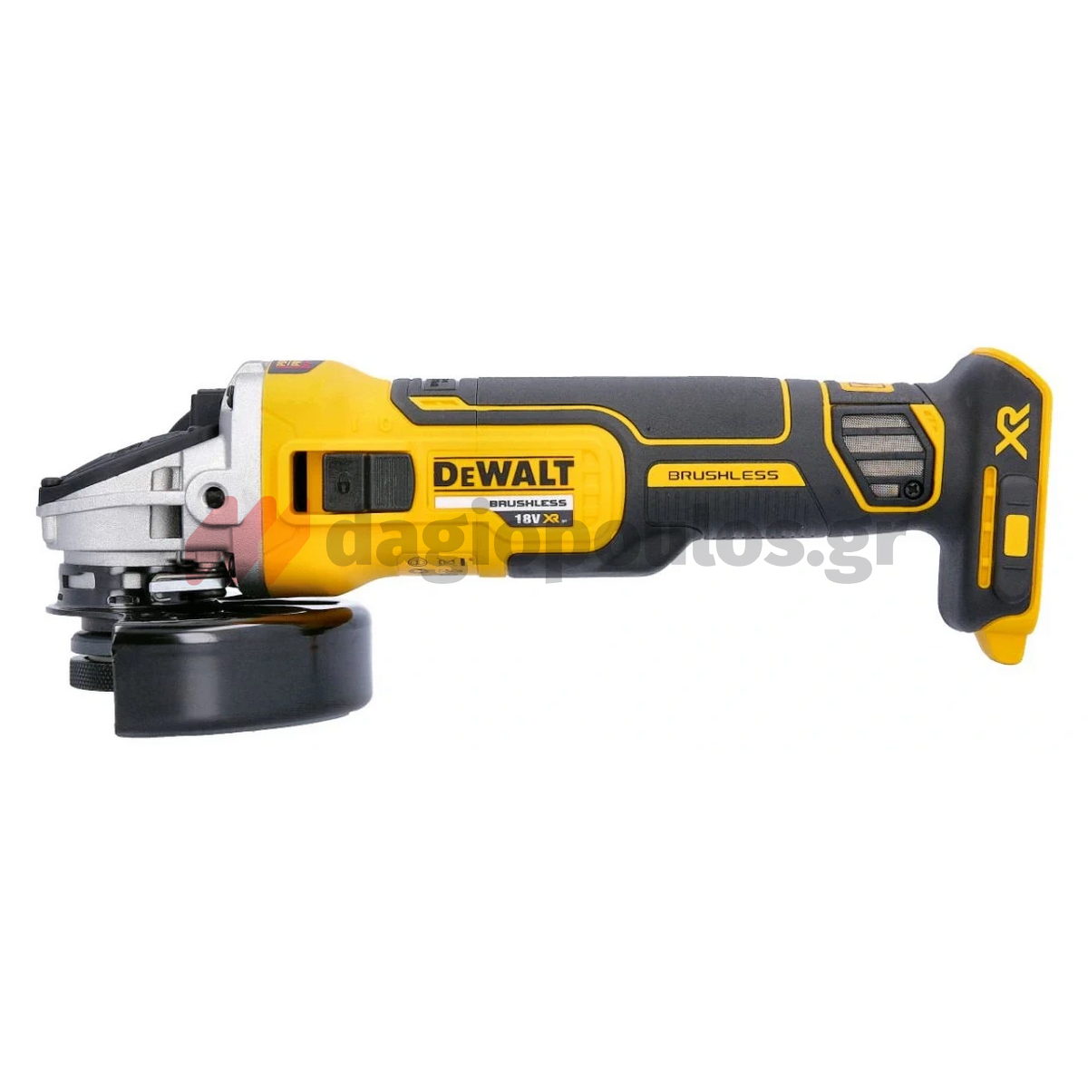DeWalt DCG405N-XJ Brushless Γωνιακός Τροχός Μπαταρίας 18V Li-Ion XR 125mm SOLO