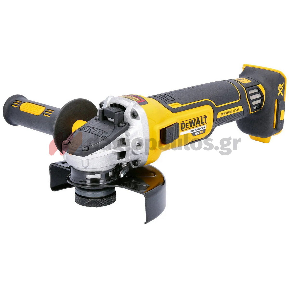 DeWalt DCG405NT-XJ Brushless Γωνιακός Τροχός Μπαταρίας 18V Li-Ion XR 125mm SOLO Με Βαλίτσα T-Stak