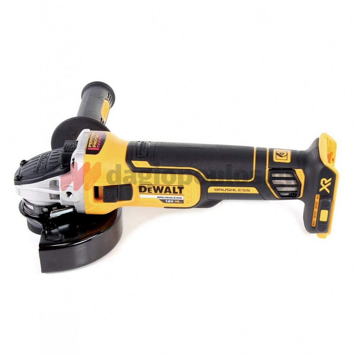DeWalt DCG405N-XJ Brushless Γωνιακός Τροχός Μπαταρίας 18V Li-Ion XR 125mm SOLO