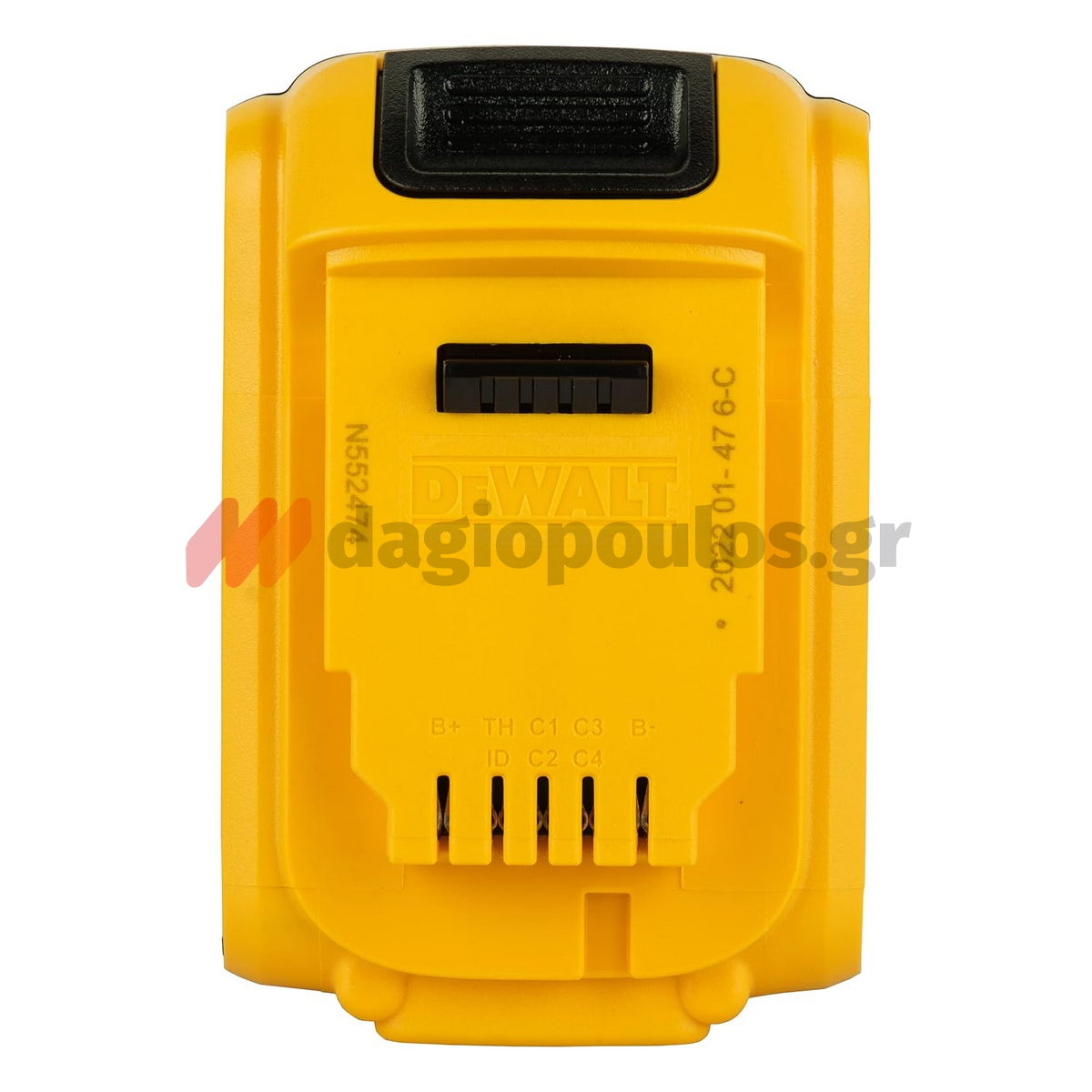 DeWalt DCG405P2-QW Brushless Γωνιακός Τροχός Μπαταρίας 18V Li-Ion 125mm Με 2 Μπαταρίες 5.0Ah & Βαλίτσα T-Stak